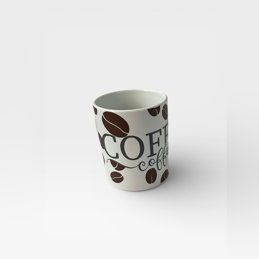Coffee with coffee bean design Ceramic Mug